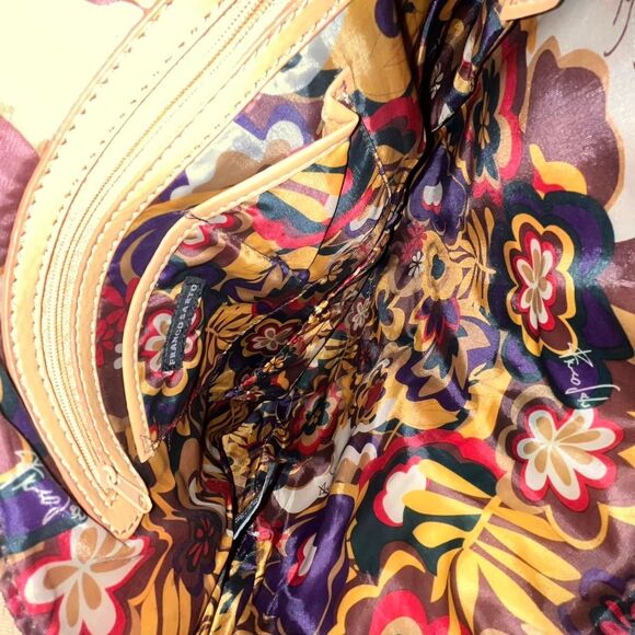 Franco Sarto camel tan leather shoulder tote - Picture 7 of 7